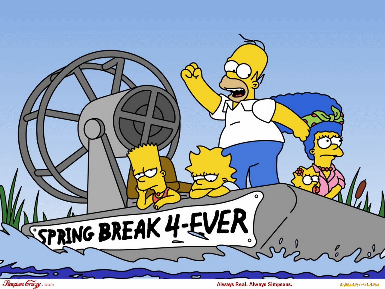 , the, simpsons